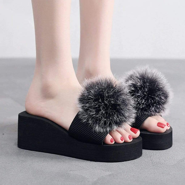 Summer Sassy Pompom Sandals