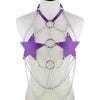 Chained Star Body Harness