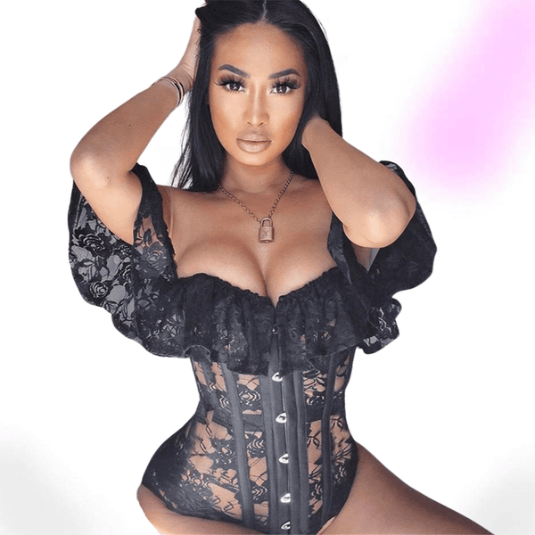 Bella Off Shoulder Lace Corset