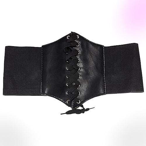 Deathrock Waistband Belt Corset - BF