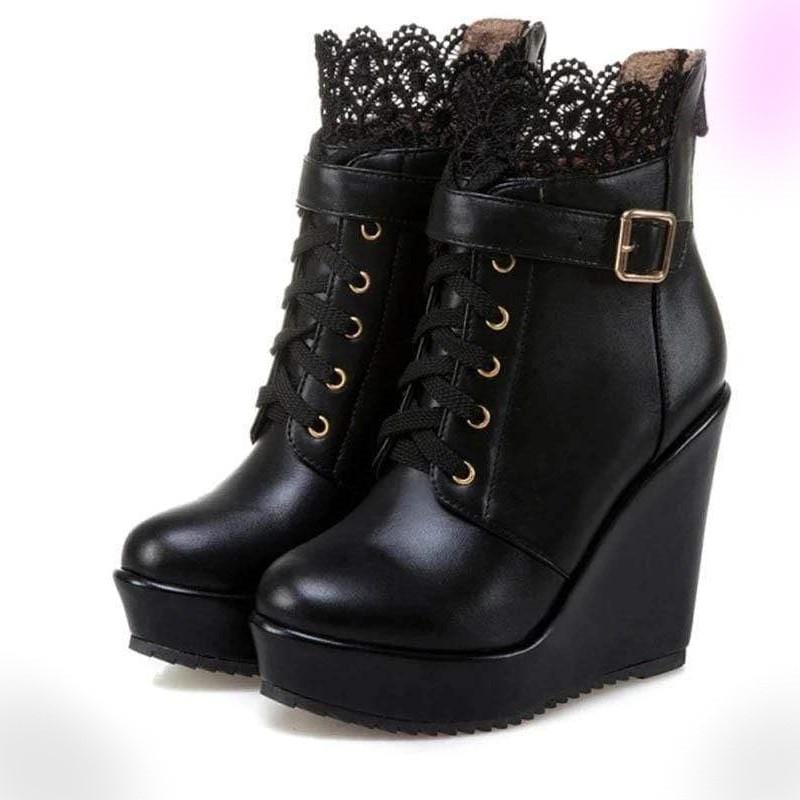 Demonia Platform Boots - Gothic Babe Co