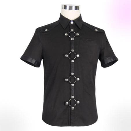 Devil Steampunk Black Shirt