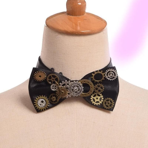 Gears Vintage Bow Tie
