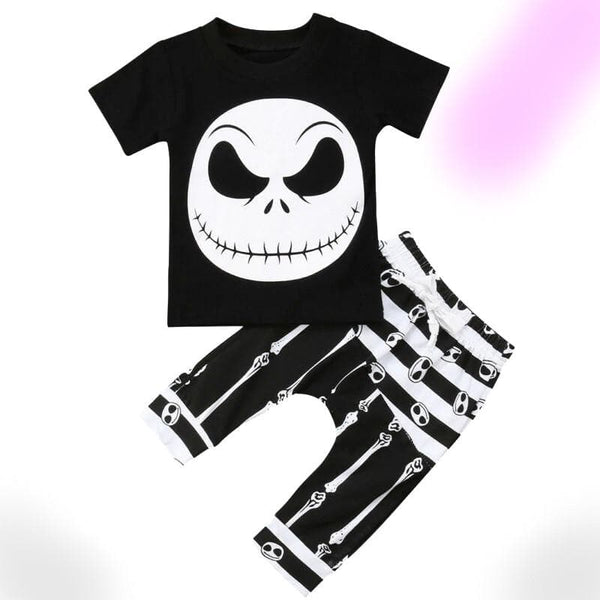 Ghost Skull Baby Outfit