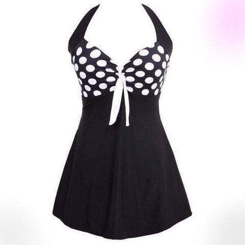 Good Manners Polka Dot Swimsuit