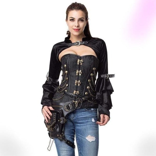 Gothic Butterfly Sleeve Jacket