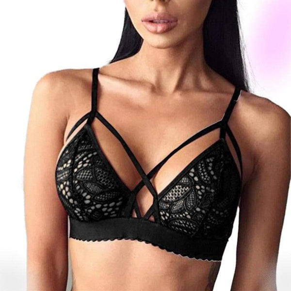 Gothic Lace Bralette Bustier