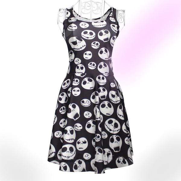 Got The Tea Polka Skull Dress