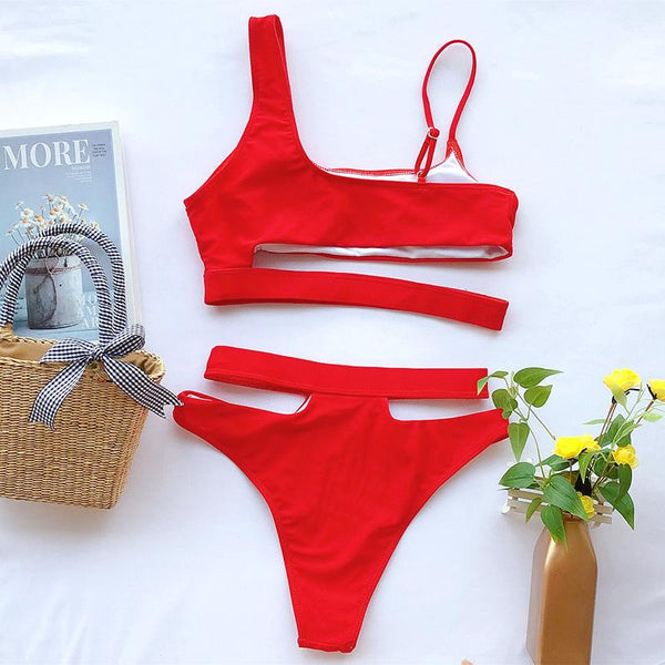 Moon Dance High Waisted Swimsuit