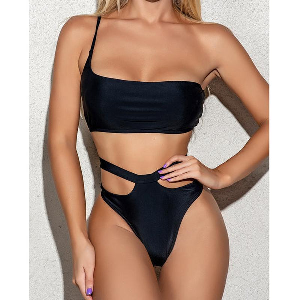 Moon Dance High Waisted Swimsuit