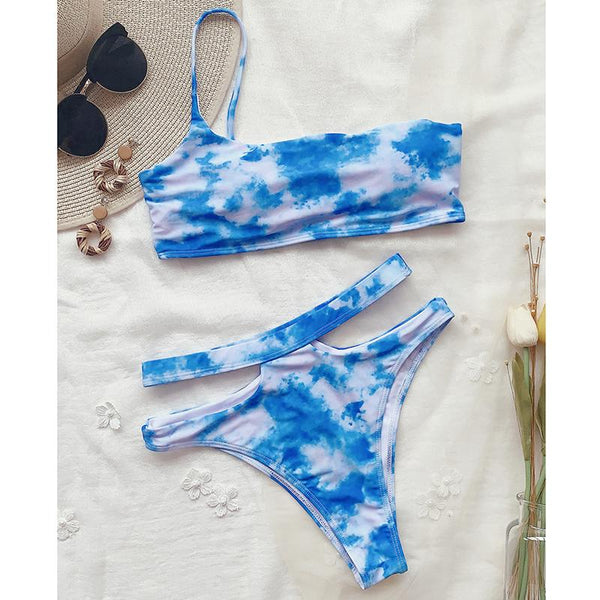 Moon Dance High Waisted Swimsuit