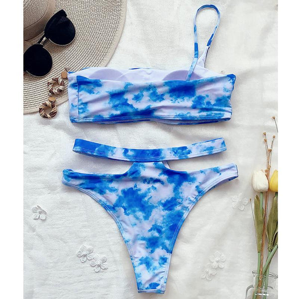 Moon Dance High Waisted Swimsuit