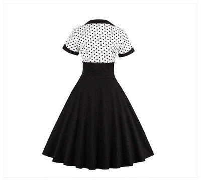 Dark Romanticism 50s Style Pin Up Gothic Dress