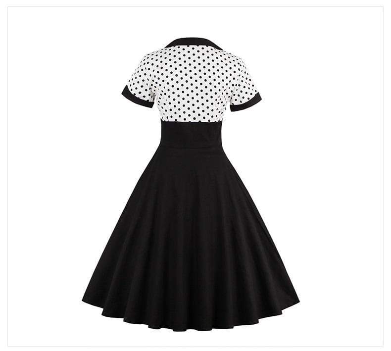 Dark Romanticism 50s Style Pin Up Dress