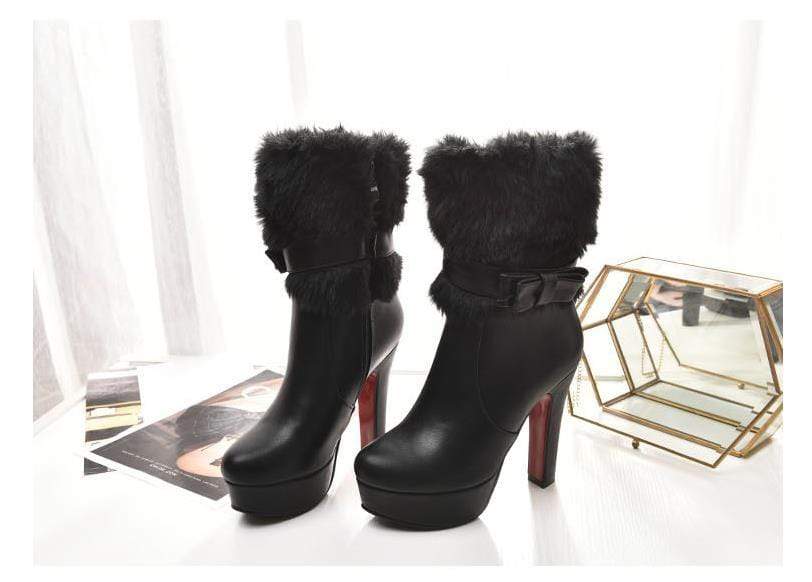 Everlasting Sorrow Boots - Gothic Babe Co