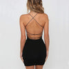 Intrigued Backless Mini Dress
