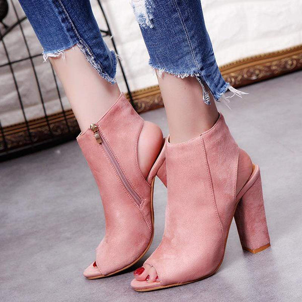 Beautiful Liar Scrunch Heels