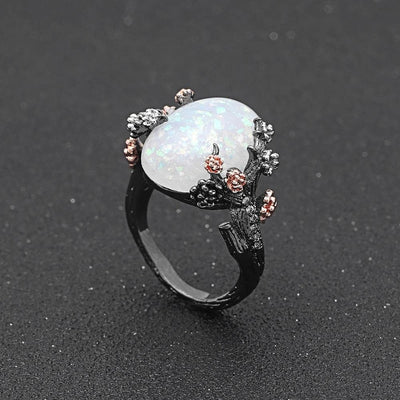 Fire Opal Ring