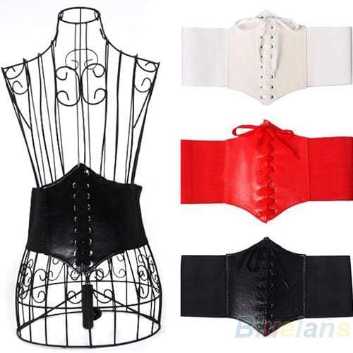 Deathrock Waistband Belt Corset - BF