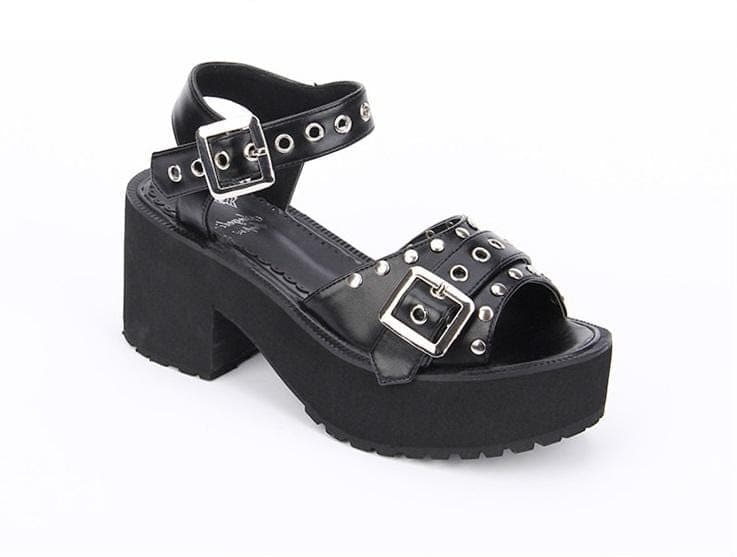 On The Move Sandals - Gothic Babe Co