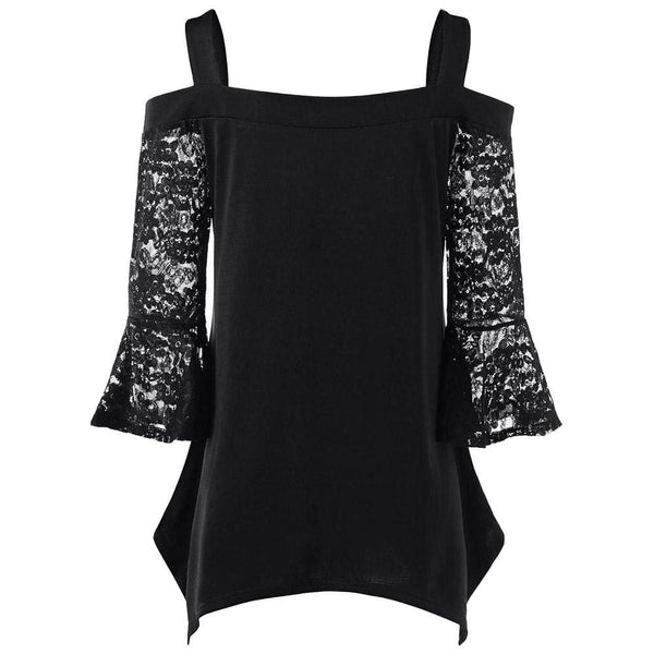 Dark Always Dreaming Off Shoulder Blouse