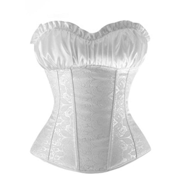 Scarlet Paisley Overbust Corset