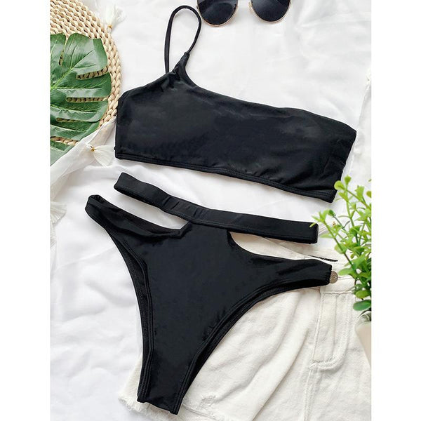 Moon Dance High Waisted Swimsuit