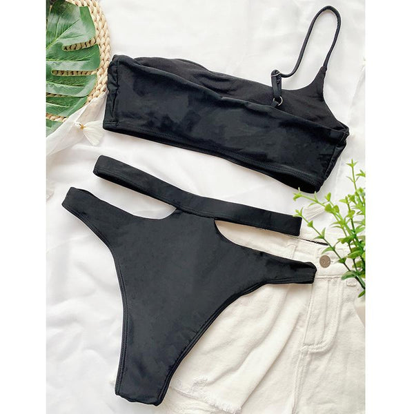 Moon Dance High Waisted Swimsuit