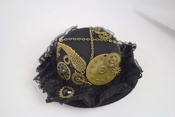 Steampunk Victorian Hat-headband and Glasses