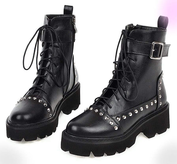 Journey Seeker Rivet Boots