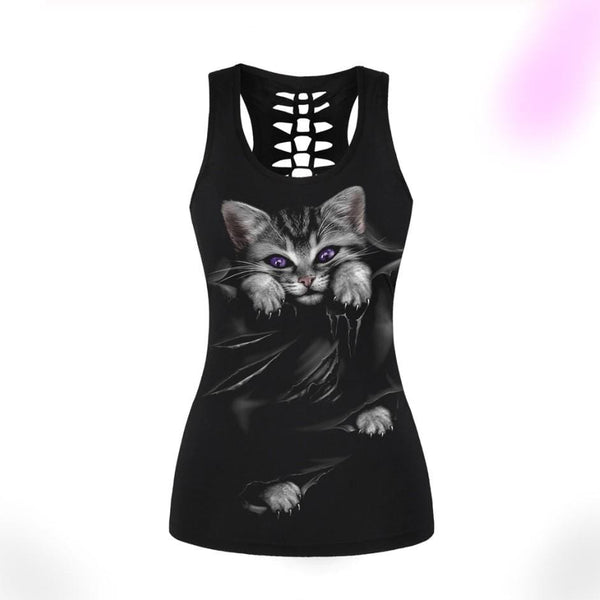 Kitty Addiction Tank Top