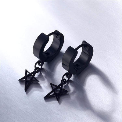 Kpop Hexagram Earrings