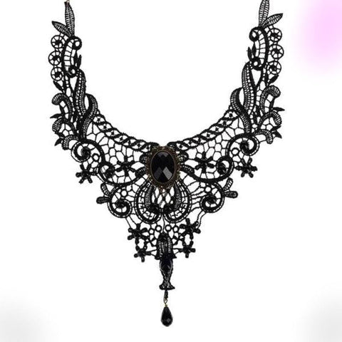 Laced Goth Necklace