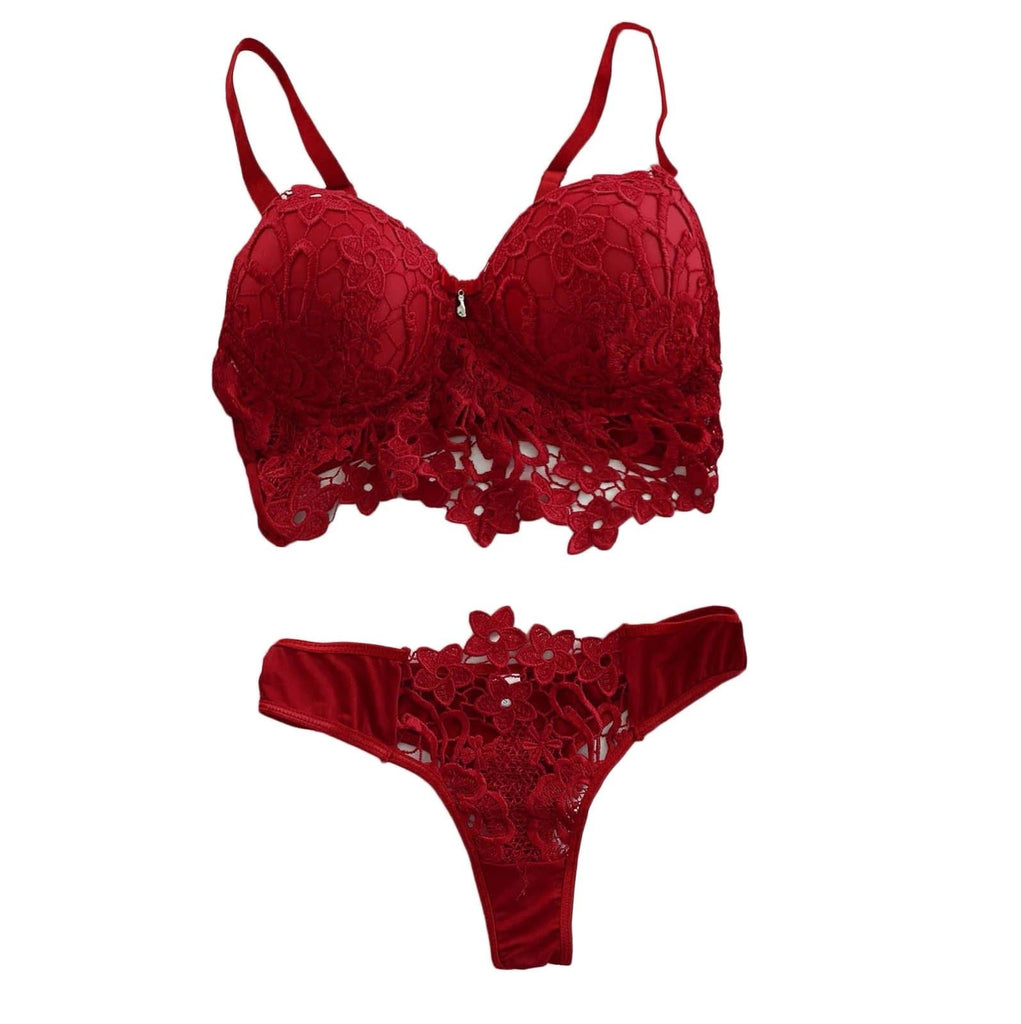 Embroidered Sexy Fine Lingerie