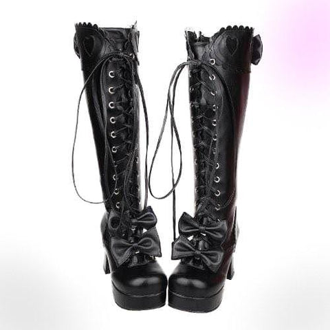 Lolita Bowtie Boots