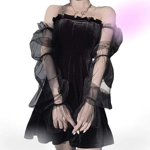 Lovely Goth Chick Dress