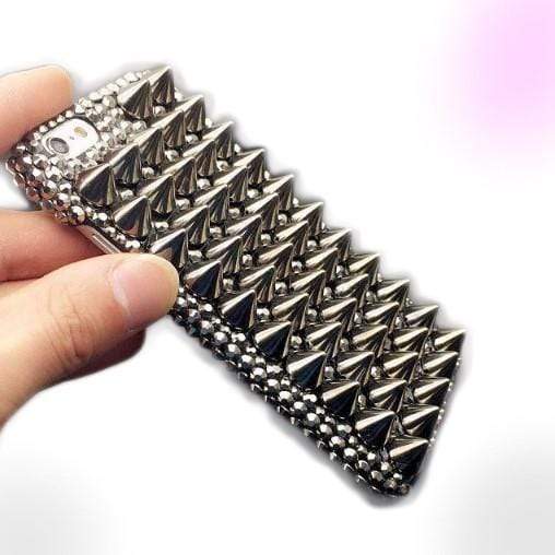 Metal Spiked Studded Phone Case - Samsung