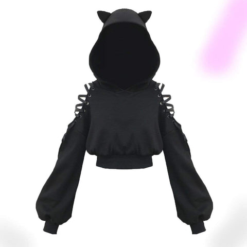 Miss Catty Cat Ear Hoodie