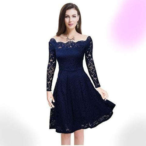 Mystery Lace Floral Dress