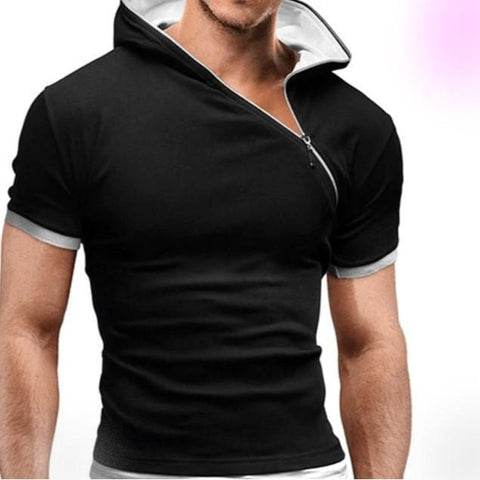 Oblique Zipper Shirt