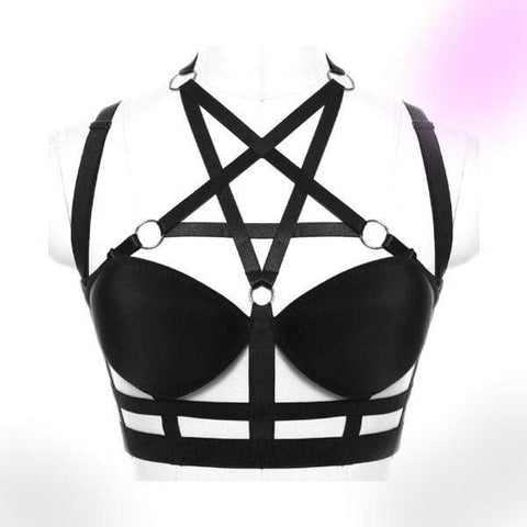 Pentagram Harness Body Cage