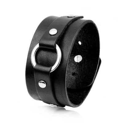 Holy Terror Leather Cuff Bracelet