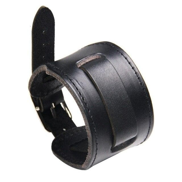 Holy Terror Leather Cuff Bracelet