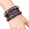 Holy Terror Leather Cuff Bracelet