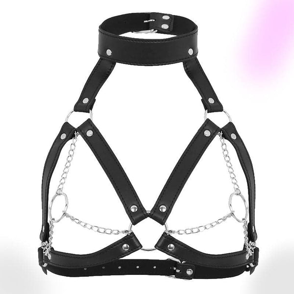 Punk Gothic Chained Harness