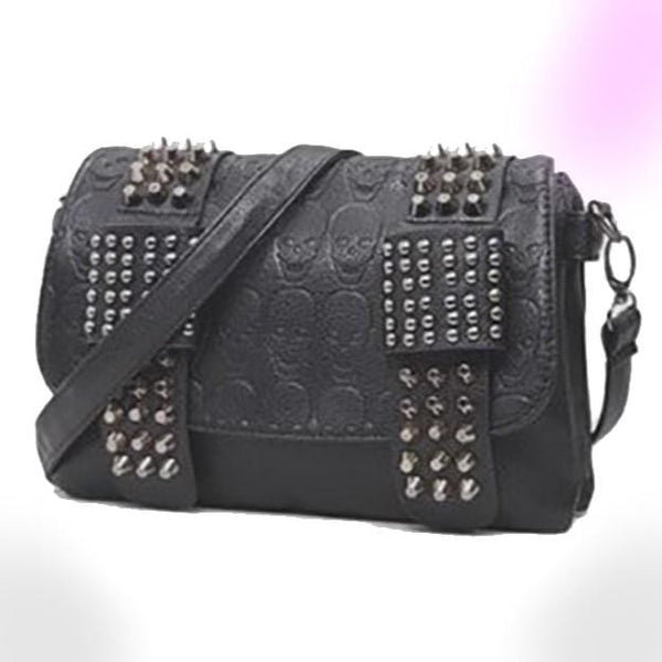 Punk Metal Skull Bag