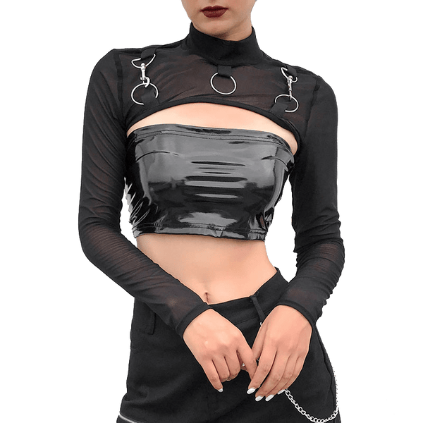 Remorse Assylum Crop Top