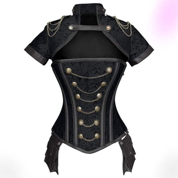 Retro Addiction Steel Bones Overbust Corset