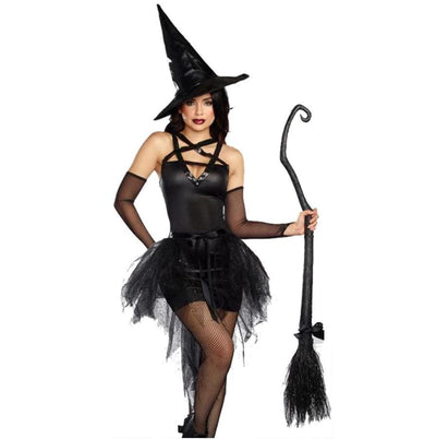 Sexy Witch Bodysuit Costume (Womens)
