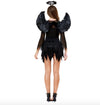 Succubus Dark Angel Wings witch cosplay